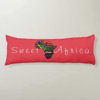Beautiful sweet African colors Body Pillow