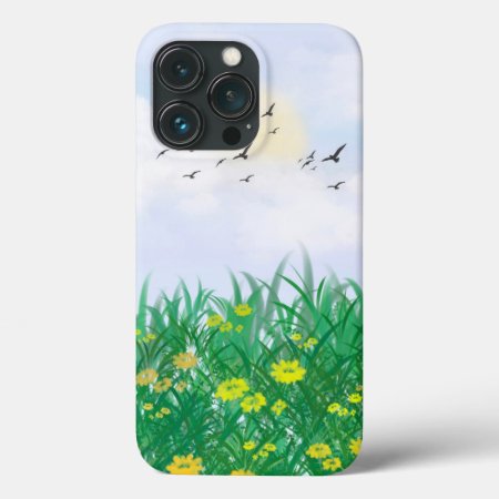 Beautiful Sweet Flower Pastel Case-mate Iphone Cas Iphone 13 Pro Case