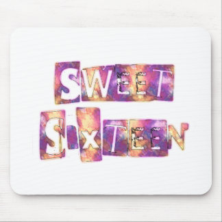 Beautiful Sweet Sixteen Mouse Pad