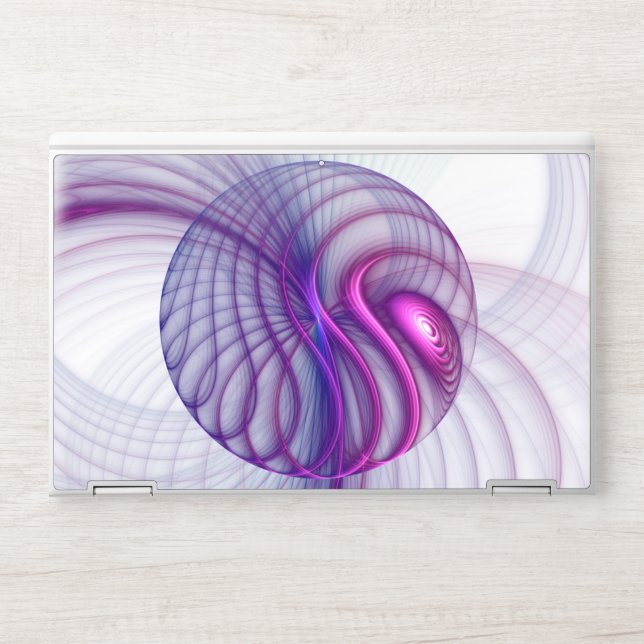 Beautiful Swing Modern Abstract Fractal Art HP Laptop Skin (Front)