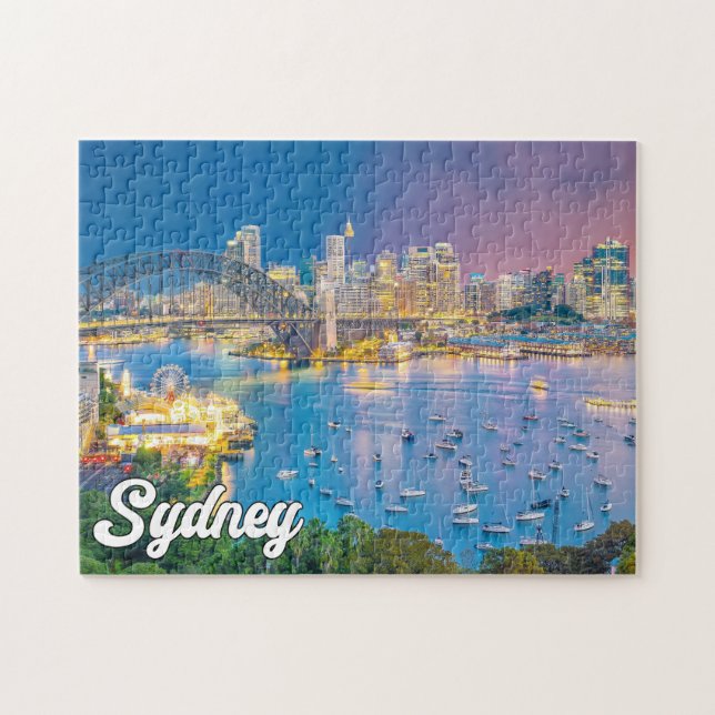 Beautiful Sydney, Australia Jigsaw Puzzle (Horizontal)