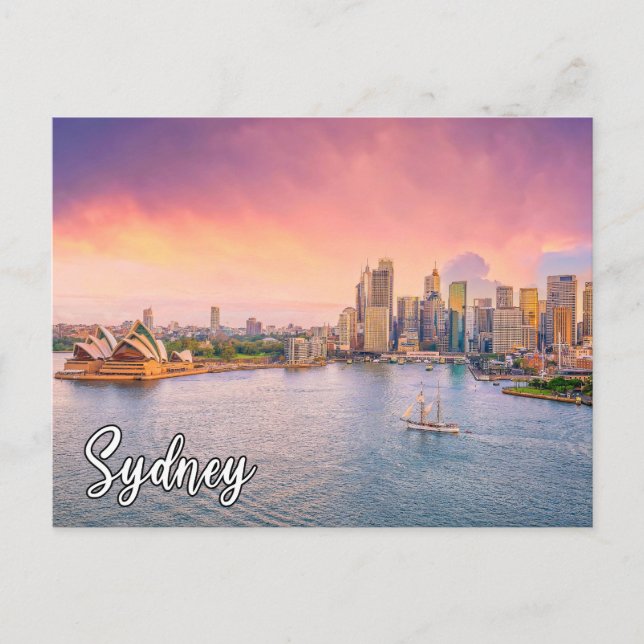 Beautiful Sydney, Australia Postcard (Front)