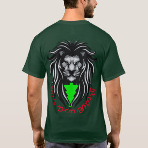 Beautiful T-shirt with a lion head design