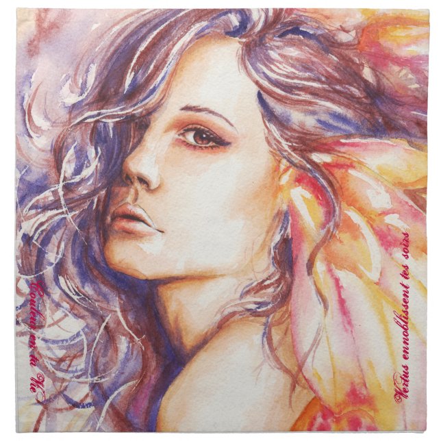 Beautiful table towels cloth napkin (Front)