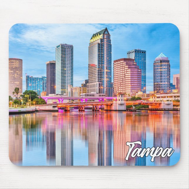 Beautiful Tampa, Florida, USA Mouse Pad (Front)