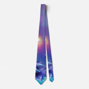 beautiful textile carpet mandala pattern neck tie