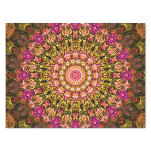 beautiful textile carpet mandala pattern tissue paper