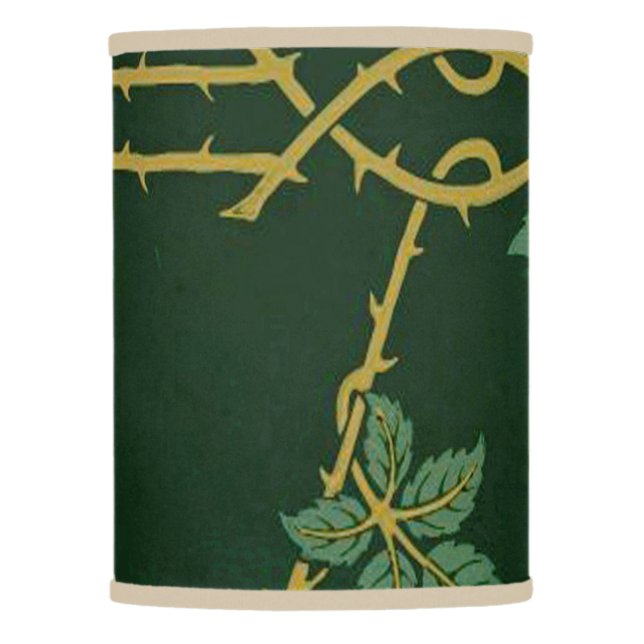 Beautiful textile pattern, William Morris ,Belle e Lamp Shade (Front)