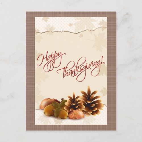 Beautiful Thanksgiving Postcard