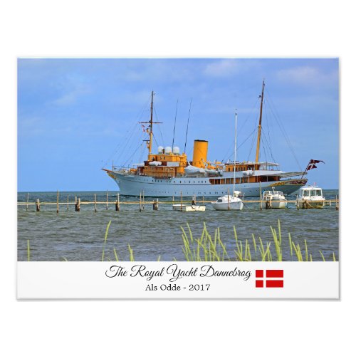 Beautiful The Royal Yacht Dannebrog Photo Print