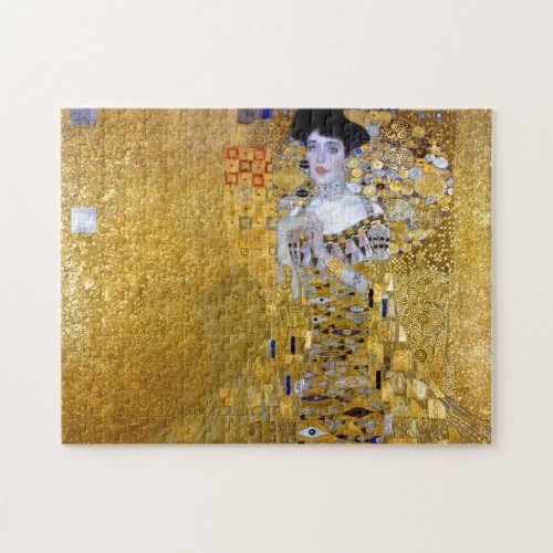 Beautiful The Woman in Gold Gustav Klimt Jigsaw Puzzle