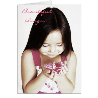 Beautiful things... cards