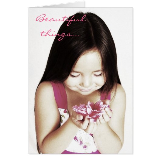 Beautiful things... cards (Front)