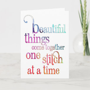 Beautiful Things Encouragement Card