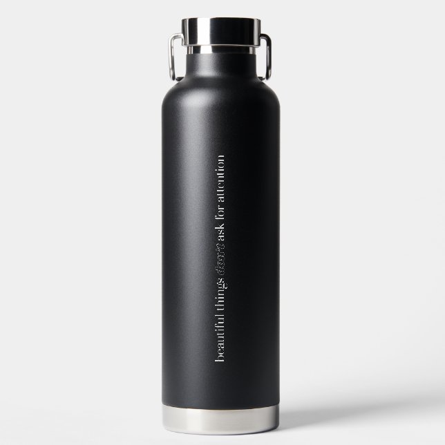 Beautiful Things Vacuum Insulated Bottle (Front)