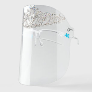 Beautiful Tiara Princess Crown Funny Face Shield