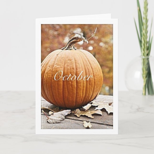 BEAUTIFUL TIME OF YEAR FOR A BIRTHDAY CARD (Front)