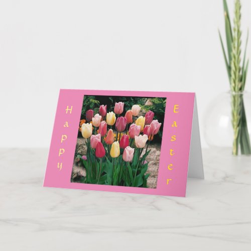 BEAUTIFUL TIME TO THINK OF YOUHAPPY EASTER H HOLIDAY CARD
