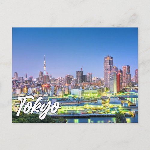 Beautiful Tokyo Japan Postcard