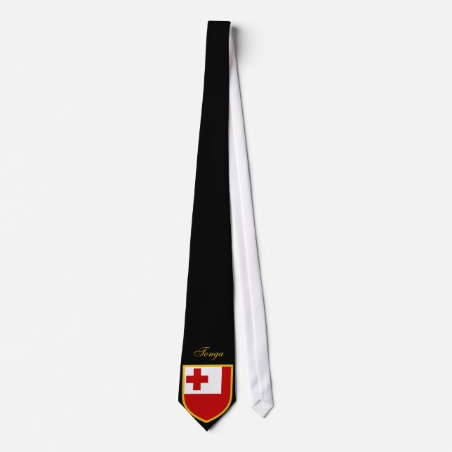 Beautiful Tonga islands Flag Neck Tie (Front)
