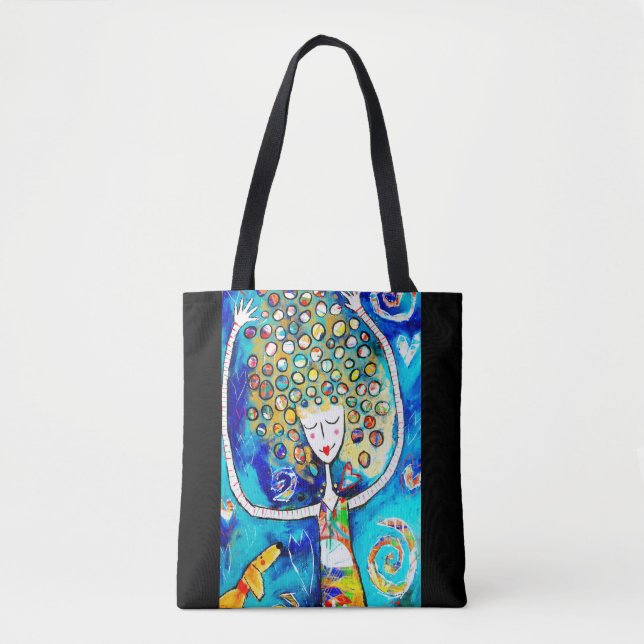 Beautiful tote bag 'Bliss' (Front)