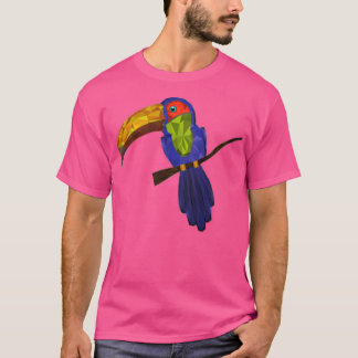 Beautiful Toucan Origami T-Shirt