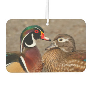 Beautiful Touching Moment Between Wood Ducks Air Freshener