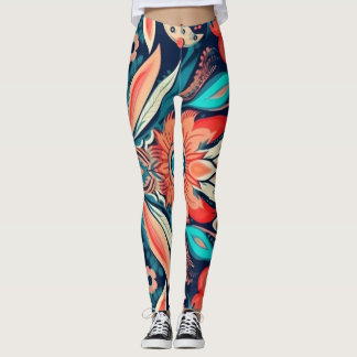 Beautiful Traditional Abstract Art Leggings