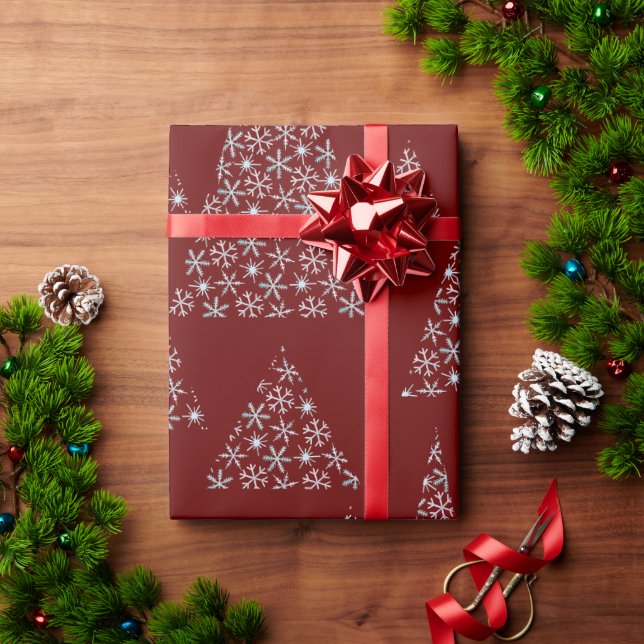 Beautiful Traditional Christmas Wrapping Paper (Holiday Gift)