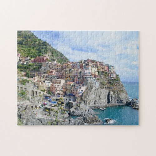Beautiful Travel Photography_Cinque Terre Italy Jigsaw Puzzle