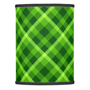 Beautiful Tree Green Plaid Lamp Shade