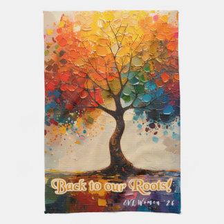 Beautiful Tree of Life Kitchen Towels