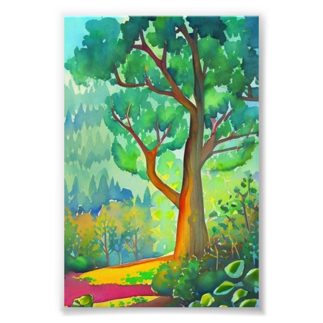 Beautiful tree Photo Enlargement Print (Front)