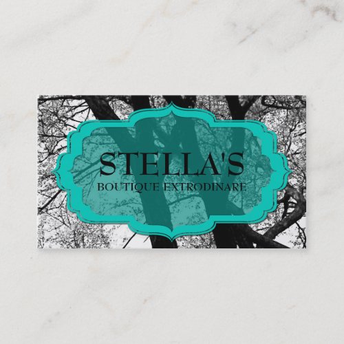 Beautiful Trees of Nature  Retail Business Cards