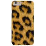 Beautiful Trendy Leopard Faux Animal Print Barely Barely There Iphone 6 Plus Case at Zazzle