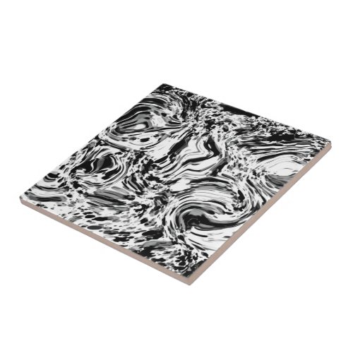 Beautiful Trendy White Black Marble Stone _ Modern Ceramic Tile