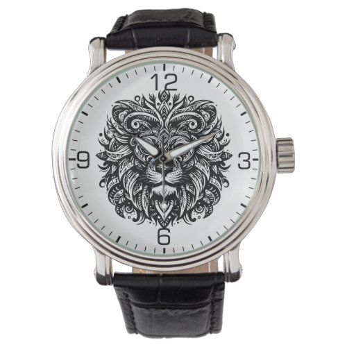 Beautiful Tribal Lion Watch