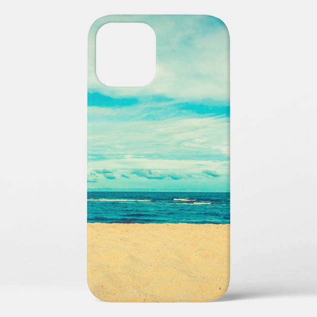 Beautiful tropical beach and sea landscape travel  Case-Mate iPhone case (Back)