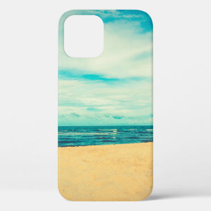 Beautiful tropical beach and sea landscape travel iPhone 12 case