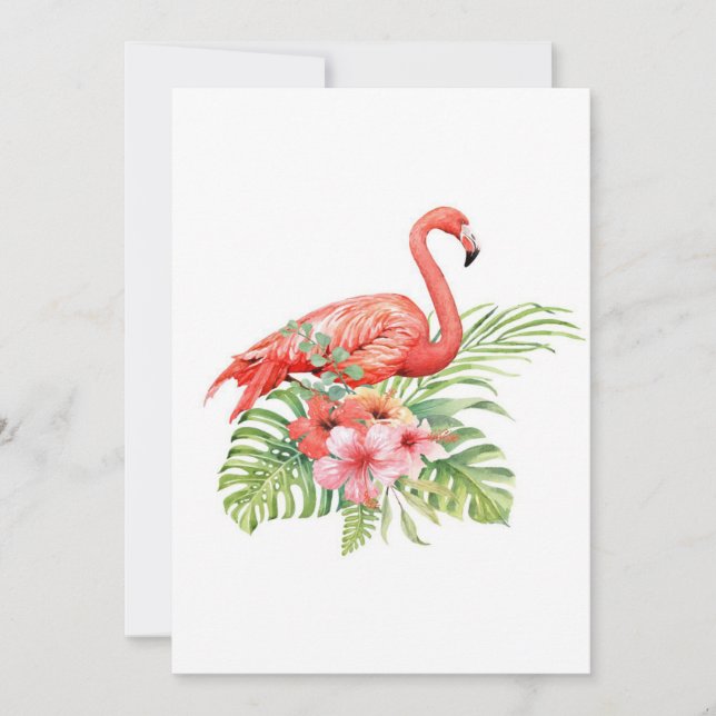 Beautiful tropical flamingo| Awesome gift (Front)