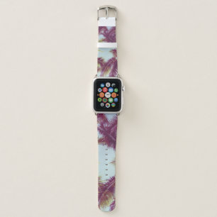 Beautiful tropical palm tree around beach sea ocea apple watch band