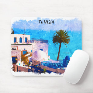 Beautiful Tunisia Panorama View Mouse Pad