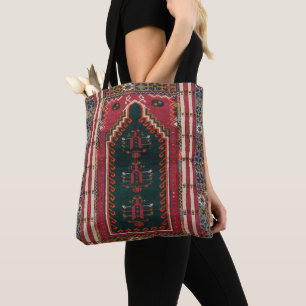 Beautiful Turkish antique rug  Tote Bag