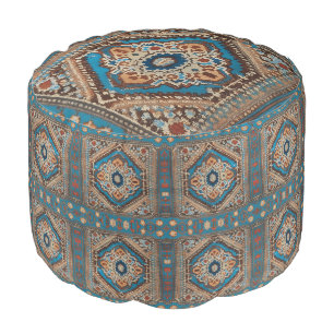 Beautiful Turkish Old Pattern Modern Collection Pouf