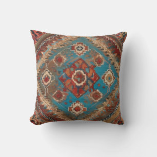 Beautiful Turkish Old Pattern Trendy Collection Throw Pillow