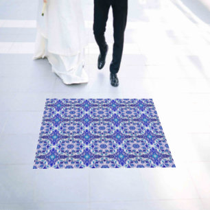 Beautiful Turkish Ottoman Iznik Indigo Decorative Floor Decals