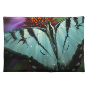 Beautiful Turquoise Swallowtail Butterfly Placemat