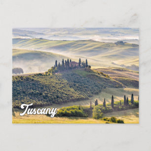 Beautiful Tuscany, Italy Postcard