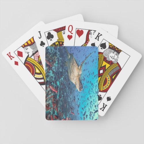 Beautiful Underwater Scenery Deck of Playing Cards