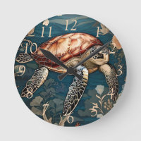 Beautiful Underwater Sea Turtle